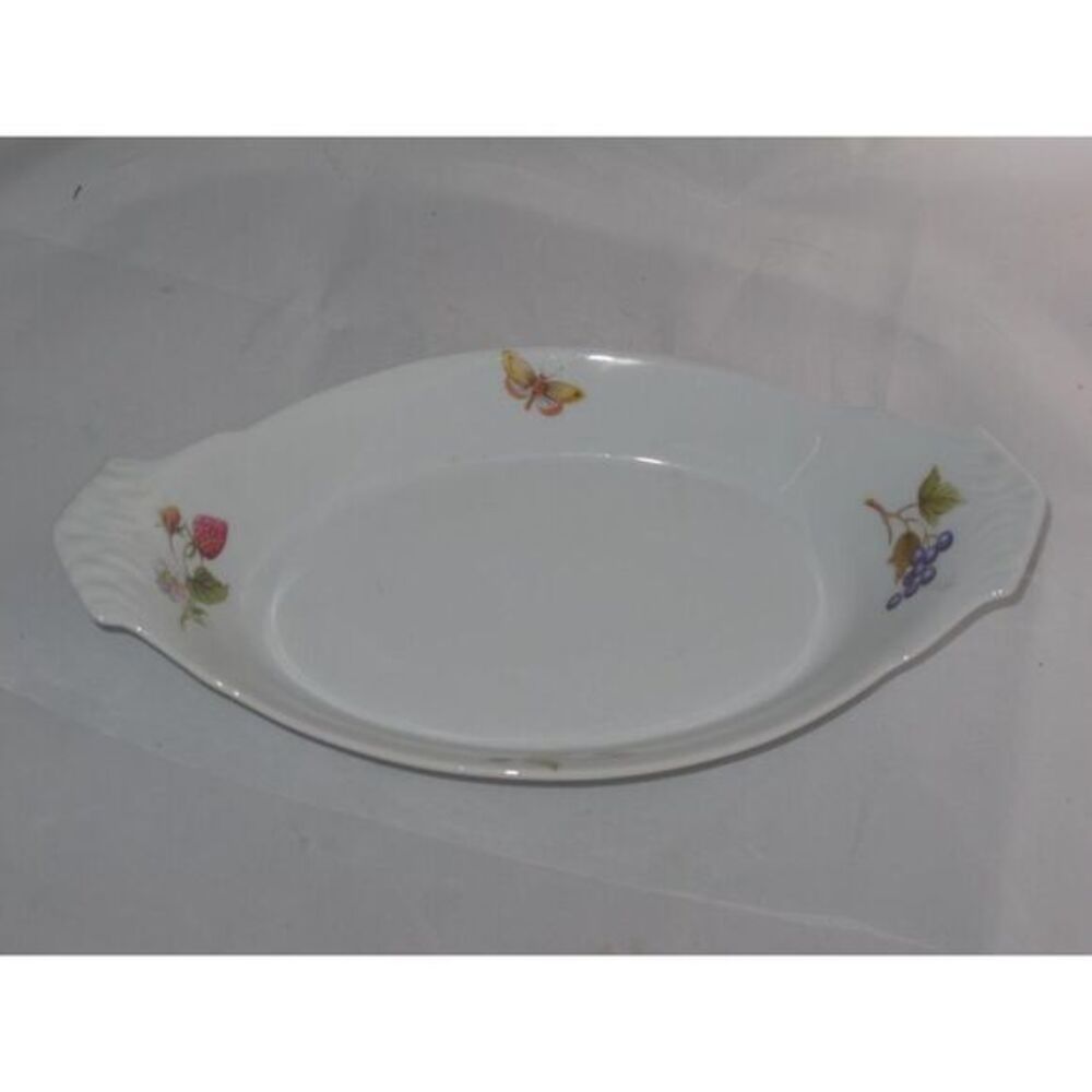 BIA Cordon Bleu Orchard Relish Dish Small Serving Bowl‎ Butterfly Fruit